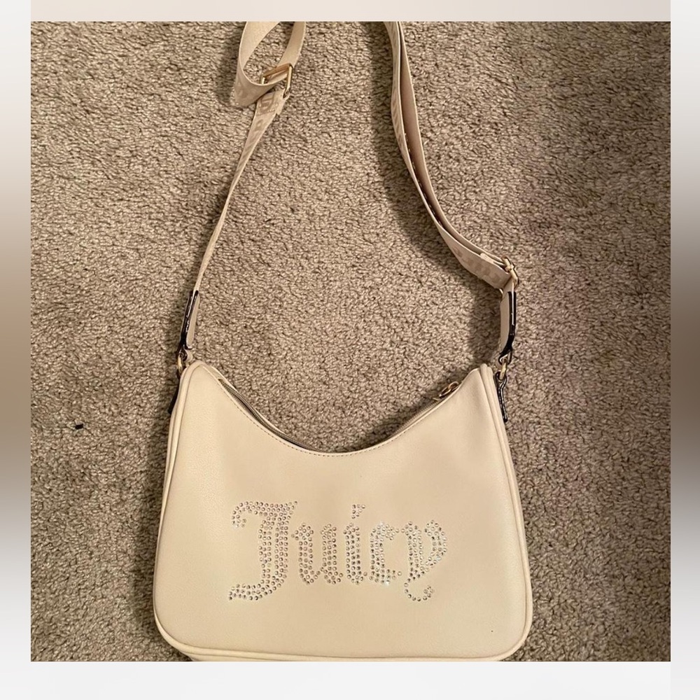 Juicy Couture White Shoulder Bag